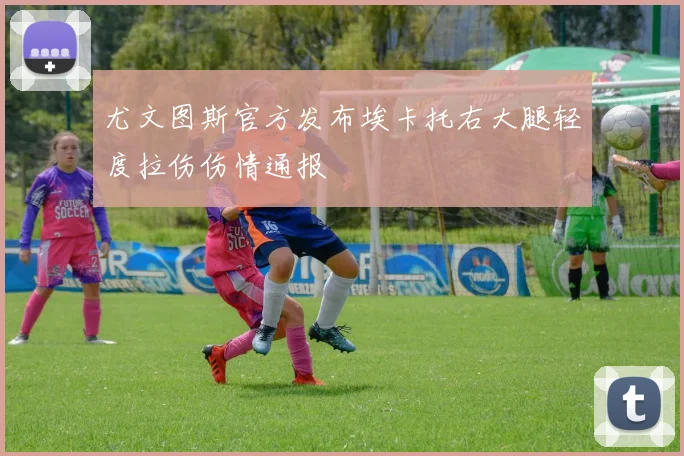 尤文图斯官方发布埃卡托右大腿轻度拉伤伤情通报
